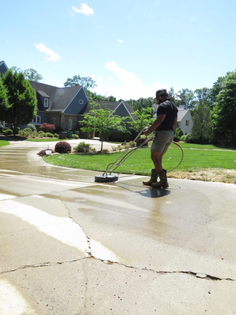Pressure wash deck and walkways Woodford Green